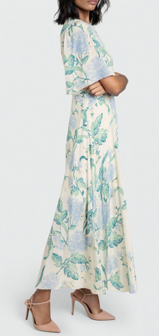 BEULAH - Gardenia Floral Dress - Designer Dress hire 