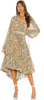 TEMPERLEY LONDON - Crochet Print Wrap Dress - Designer Dress hire 
