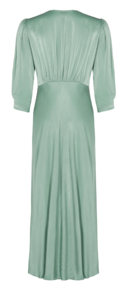 Madison Satin Sage Dress