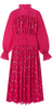 HARMUR - Ditsy Floral Fuschia Dress - Designer Dress hire