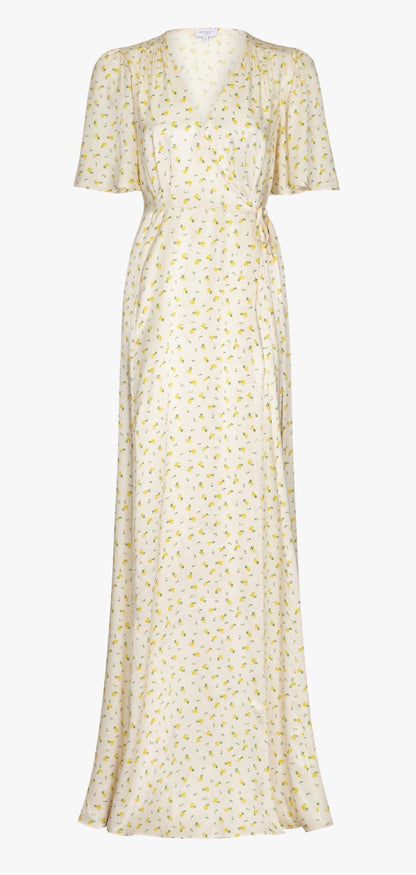 Ghost Perla Wrap Dress