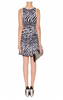 ISSA - Zebra Knit Dress - Designer Dress hire