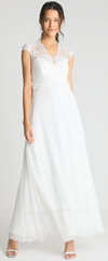 IVY AND OAK - Long Patch Bridal Dress - Designer Dress Hire