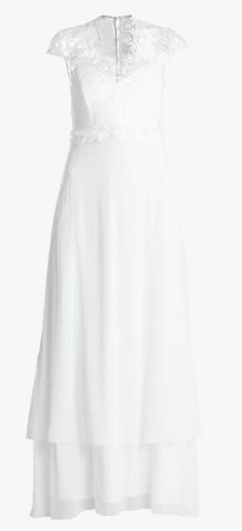 IVY AND OAK - Long Patch Bridal Dress - Designer Dress hire 