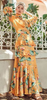 Johanna Ortiz x H&M - Yellow Scarf Collar Dress - Designer Dress hire