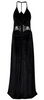 HOTSQUASH - Red Sequin Batwing Jumpsuit - Designer Dress hire 
