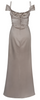 JIM HJELM - Vintage Pearl Gown - Designer Dress hire