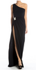 BCBGMAXAZRIA - Harper One Shoulder Ruffle Gown - Designer Dress hire 