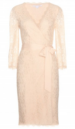 Dvf julianna online lace wrap dress