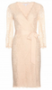 QUIZ - Green Sequin Wrap Midi Dress - Designer Dress hire