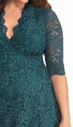 Plus size lace dress online