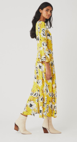 Luisa Floral Midi Dress