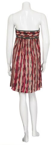 M MISSONI - Baby Doll Stripe Dress - Designer Dress hire 
