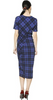 MARC BY MARC JACOBS - Checked Stretch Dress - Designer Dress hire