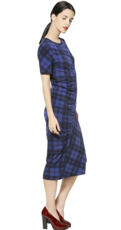MARC BY MARC JACOBS - Checked Stretch Dress - Designer Dress hire 
