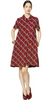 WILLOW &amp; PEARL - Willow Multiway Claret Dress - Designer Dress hire 