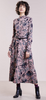 MARKUS LUPFER - Arctic Flower Crepe Dress - Designer Dress hire