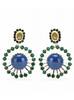 KNIGHTSBRIDGE ROCKS - Vintage Ruby Bombé Earrings - Designer Dress hire 