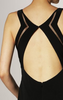 MASCARA - Golightly Black Gown - Designer Dress hire