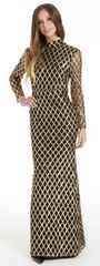 MATTEO - Aliyah Sequin Gown - Designer Dress Hire