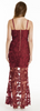 MATTEO - Sue Red Lace Dress - Designer Dress hire