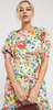 TWISTED WUNDER - Midi Tea Lemon Floral Dress - Designer Dress hire