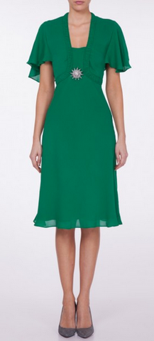LIBELULA - Mima Green Dress - Designer Dress hire 