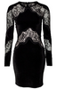 GINA BACCONI - Clarabelle Lace Dress Blue - Designer Dress hire