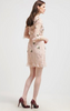 NEEDLE & THREAD - Floral Embroidered Pink Dress - Designer Dress hire