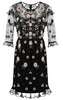 HALSTON HERITAGE - Boysenberry Dress - Designer Dress hire