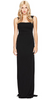 HALSTON HERITAGE - Waist Knot Long Dress - Designer Dress hire 