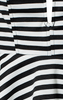 NOTION 1.3 - Peplum Striped Dress - Designer Dress hire