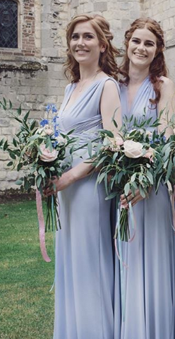Periwinkle blue sales bridesmaid dresses uk