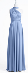 WILLOW & PEARL - Willow Multiway Periwinkle Dress - Designer Dress Hire