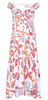 DUCIE - Maxi Dress - Azure Blue - Designer Dress hire 