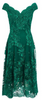 ADRIANNA PAPELL - Night Plum Floral Gown - Designer Dress hire