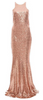 AMANDA WAKELEY - Niara Scuba Gown Sand - Designer Dress hire 