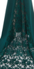QUIZ - Green Bardot Lace Fishtail Gown - Designer Dress hire