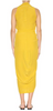 RICK OWENS - Yellow Wrap Dress - Designer Dress hire