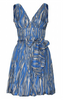 QUIZ - Stone Animal Midi Dress - Designer Dress hire 