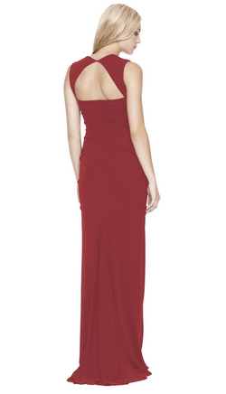 NICOLE MILLER - Felicity Gown Red hire at Girl Meets Dress Cocktail ...