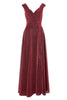 ADRIANNA PAPELL - Night Plum Floral Gown - Designer Dress hire