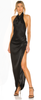 AMANDA UPRICHARD - Samba Gown Black - Designer Dress hire