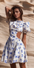 GHOST - Flynn Floral Midi Dress - Designer Dress hire 