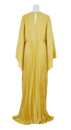 Chartreuse Pleated Dress Rent BCBG MAX AZRIA dresses Girl