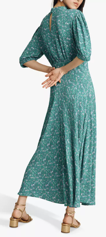 GHOST - Luella Floral Green Dress - Designer Dress hire 