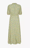 GHOST - Luella Floral Green Yellow - Designer Dress hire