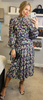 RAQUEL ALLEGRA - Fitted Tie Dye Dress - Designer Dress hire 