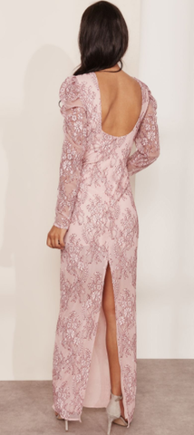 KEEPSAKE - Hold On Pink Gown - Designer Dress hire 