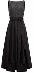 RALPH LAUREN - Zane Chevron Evening Dress - Designer Dress Hire